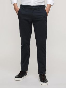 Crocodile - Slim Fit Sport Navy Trouser