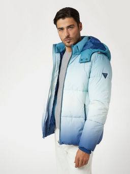 Guess - Blue Ombre Regular Fit Jacket
