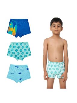 Plan B - PlanB 100% Cotton Surf'Sup Boy Boxers - (Set of 3)