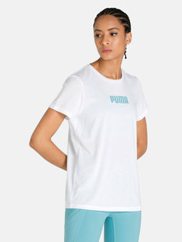 Puma - Logo Short Sleeve Women's Training T-shirt