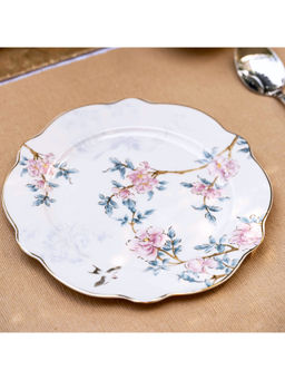 Vigneto - Victorian Green Quarter Plates (Pack of 6)