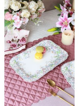 Vigneto - Flower Bed Snack Platter (Pack of 2)