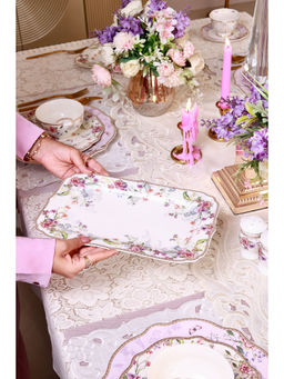 Vigneto - Lilac Garden Snack Platter (Pack of 2)