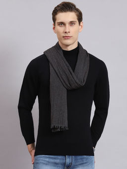 Monte Carlo - Men Black Solid Muffler