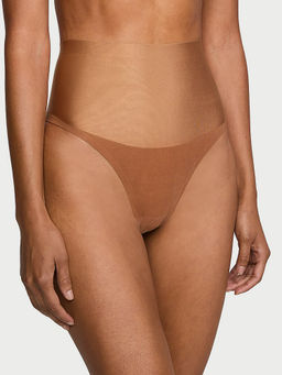 Victoria's Secret - Women Brown Smoothing Thong Panty