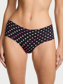 Victoria's Secret - Women Black Polka Dot Cheeky Brief Panty (S)