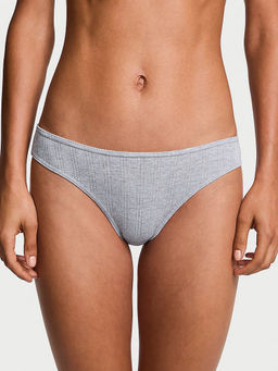 Victoria's Secret - Women Grey Ultra-Fine Bikini Panty