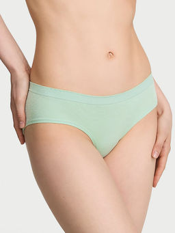 Victoria's Secret - Women Green Seamless Shimmer Hiphugger Brief Panty