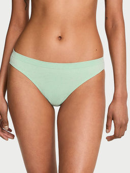 Victoria's Secret - Women Green Seamless Shimmer Bikini Panty