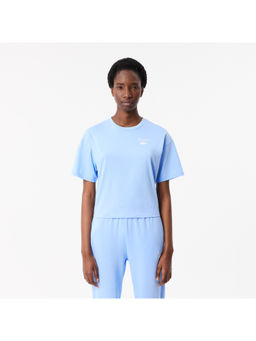 Lacoste - Cotton Logo Blue T-Shirt