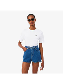 Lacoste - Relaxed Fit Soft Cotton White T-Shirt