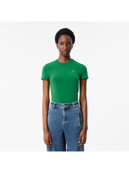 Lacoste - Slim Fit Stretch Jersey Green T-Shirt
