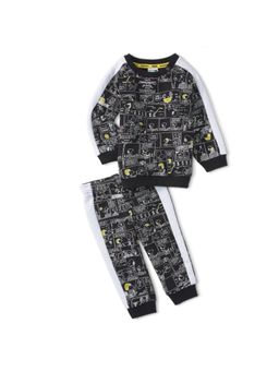 Puma - X Peanuts T7 Sweatshirt & Joggers Unisex Kids Black (Set of 2)