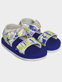 Mi Arcus - Camouflage Print Sandal for Kids- Blue