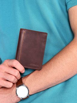 Sassora - Premium Leather Bi-Fold RFID Men Wallet (M)