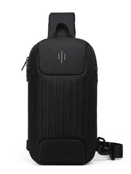 Ozuko - Unisex SECURELINK Range Black One Size Sling Bag