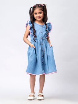 Kasya - Blue Denim Dress