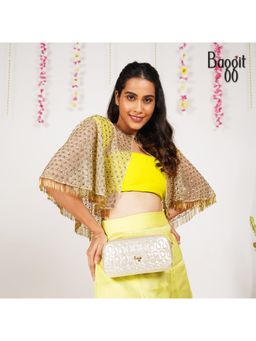 Baggit - Moaer Gold Sling and Cross Bag