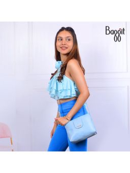 Enoki - Women Sling Bag Blue (XS)