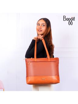 Enoki - WOMEN TOTE BAG TAN