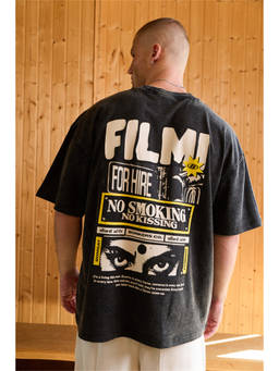 Bonkers Corner - Bombay In 70Mm Oversized T-shirt For Men
