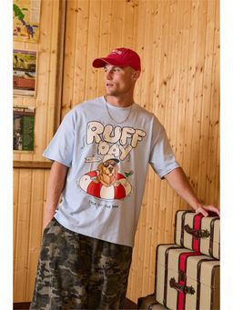 Bonkers Corner - Ruff Day Oversized T-shirt For Men