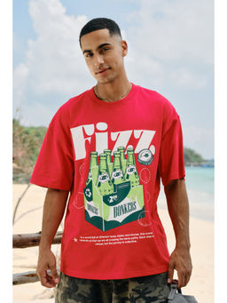 Bonkers Corner - Fizzy Drop Oversized T-shirt For Men
