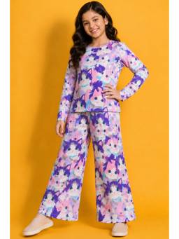 TotzTouch - Printed Full Sleeve Co-Ord Set Multi-Color
