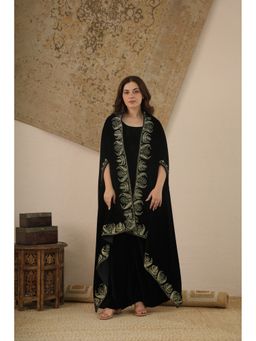 ONEWE INDIA - Black Velvet Co-Ord Set