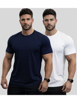 Parcel Yard - Men Quick-Dry Polyester Gym Multicolor T-Shirts