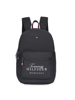 Tommy Hilfiger - Unisex Polyester 16 Inch Laptop Backpack - Black