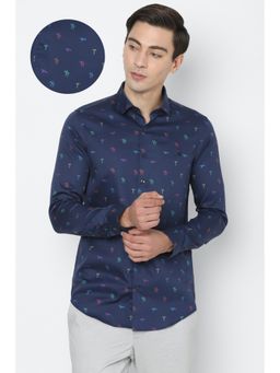 Simon Carter - Navy Blue Casual Shirts