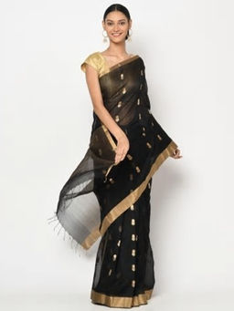 Fabindia - Cotton Silk Chanderi Woven Sari