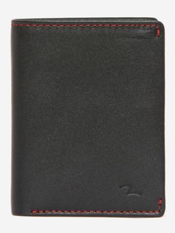 Spykar - Men Black Leather Money Clip