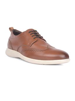 Bata - Men Tan Casual Lace-Ups Derbies