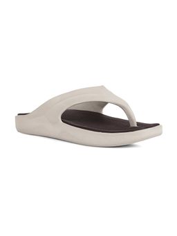 Bata - Men Grey Casual Flip Flops