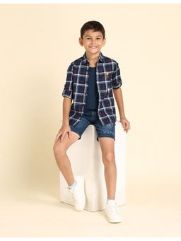 U.S. POLO ASSN. - Boys Tartan Check Shirt