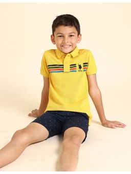 U.S. POLO ASSN. - Boys Horizontal Stripe Polo T-Shirt