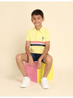 U.S. POLO ASSN. - Boys Brand Tape Polo T-Shirt