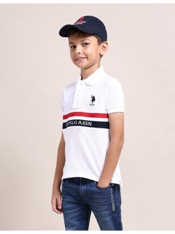U.S. POLO ASSN. - Boys Brand Tape Polo T-Shirt
