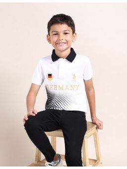 U.S. POLO ASSN. - Boys Embroidered Polo T-Shirt