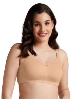 Amante - Nude Non Padded Non-Wired Dreamy Comfort Support Bra