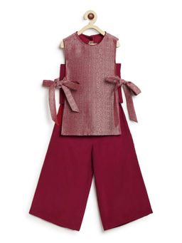 TIBER TABER - Wine Top with Palazzo