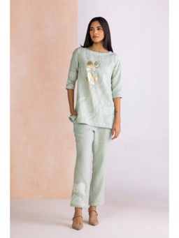 Kaveri - Green Aurora Mona Co-Ord Set