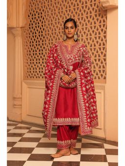 Sheetal Batra - Aiman - Short Knee Length Choga With Salwar And Odhni