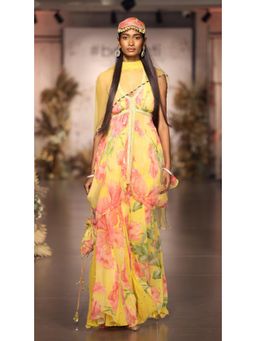 Basanti Kapde aur Koffee - The Wild Marigold Sharara With Kurta And Dupatta