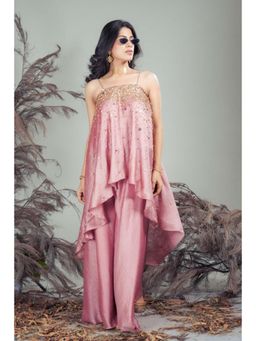 RIRASA - Pushpa Pink Kurta And Sharara