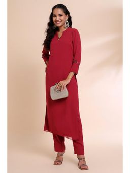 RIRASA - Damini Red Kurta And Pant