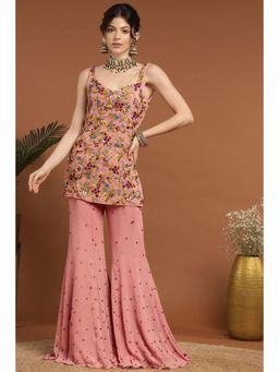 RIRASA - Sakshi Pink Kurta And Sharara