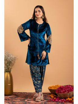 RIRASA - Jayi Blue Kurta And Salwar